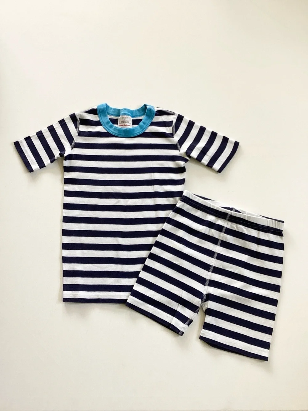 Hanna Andersson Striped Shorts Pajamas